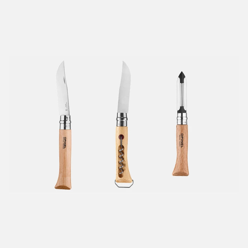 Nomad Cooking Kit with N°10 Corkscrew Bottle Opener
